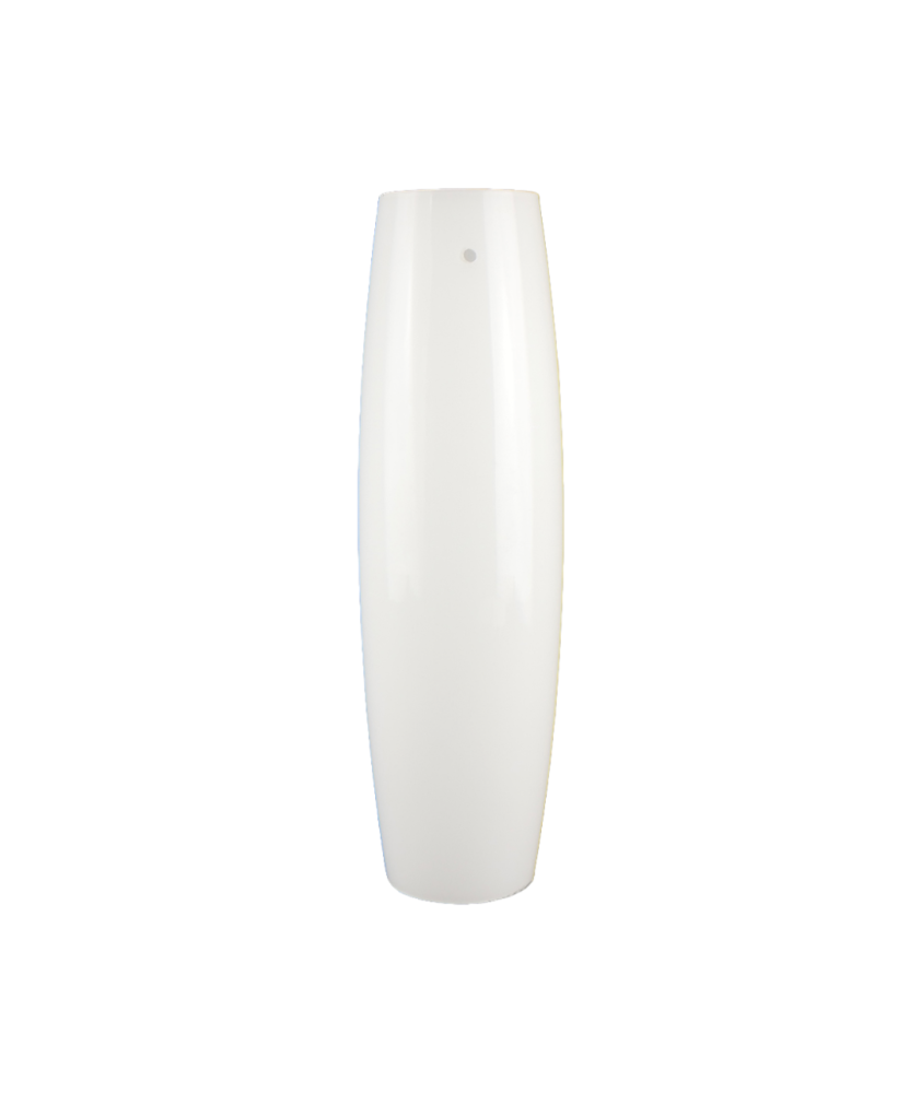 Torpedo Ceiling Light Shade 75mm Base John Moncrieff Ltd modern-white-lotus-flower-ceiling-light-shade-pendant-lampshade-room
